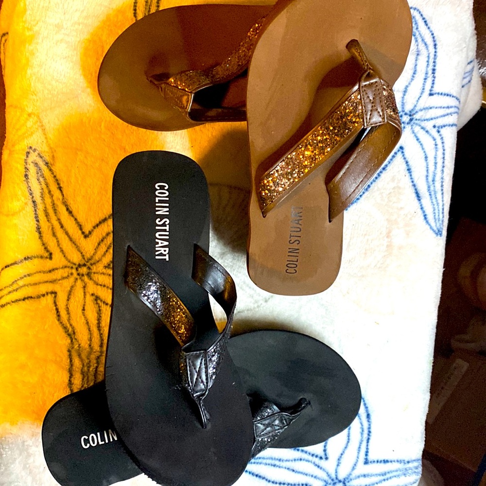 NWOT - Colin Stuart wedge sandals.